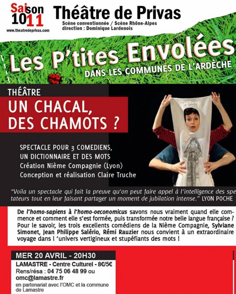 affiche avri11 CHACAL