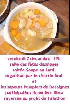 soupe lard fini