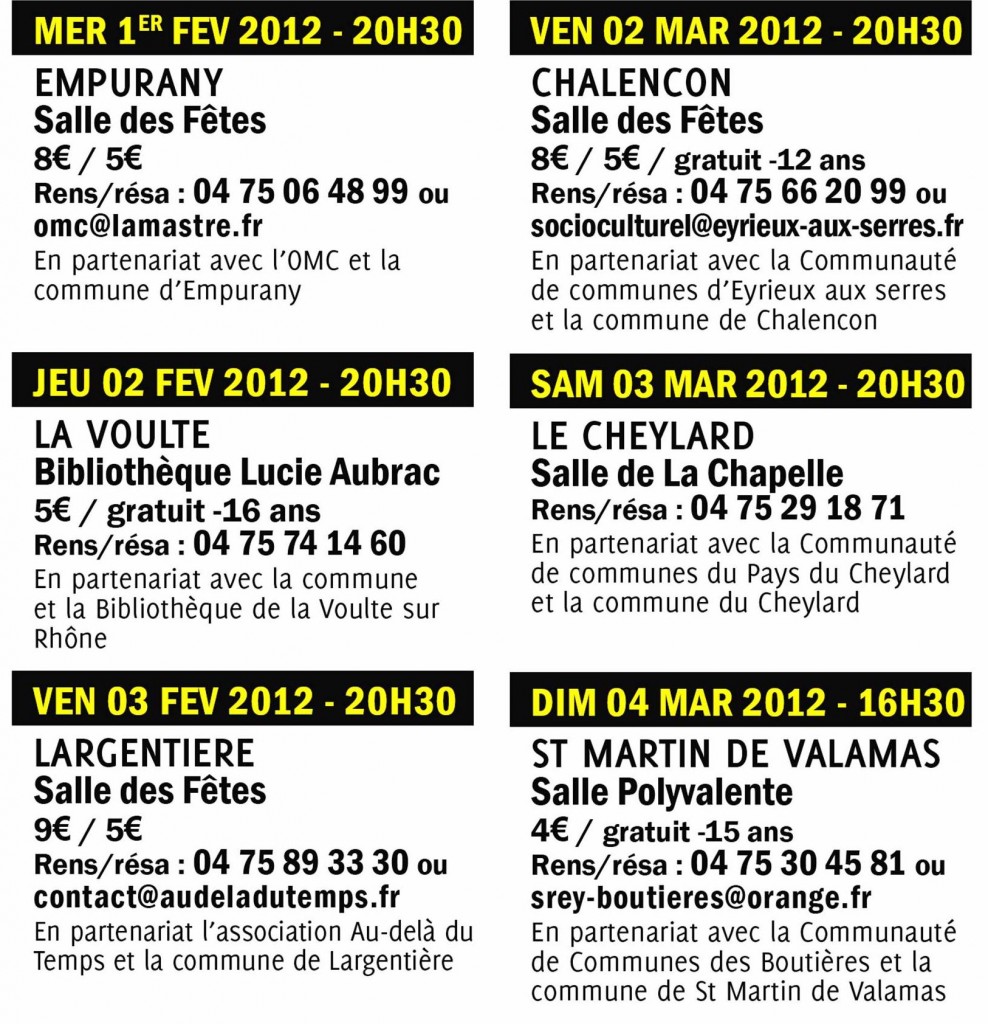 programme ardèche