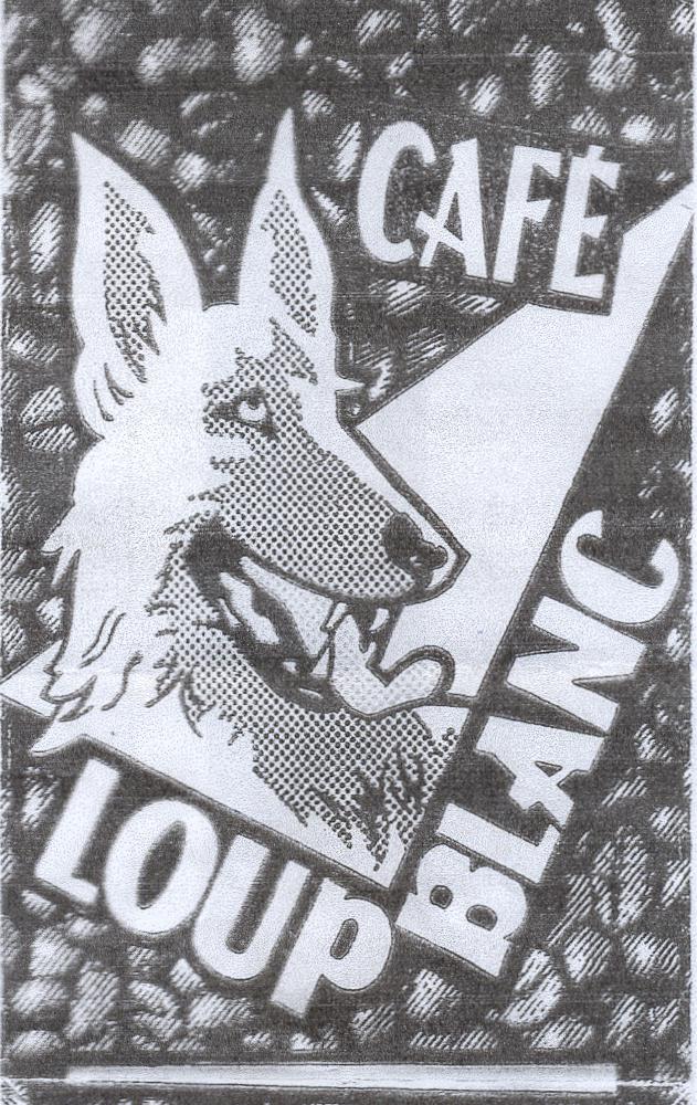 café loup blanc.