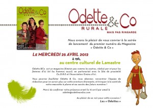 Invit- les  odettes lamastre