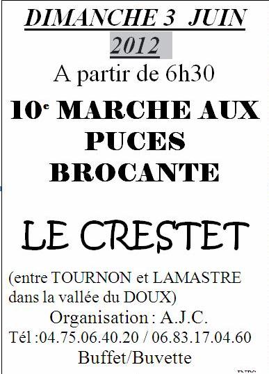 affiche brocante crestet1