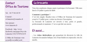 annonce bulletin 2012