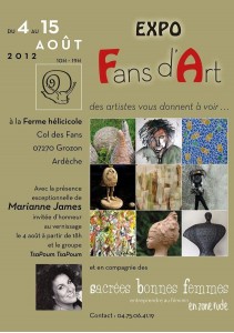 expo fan d'art grozon lamastre