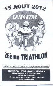 triathlon lamastre  2012