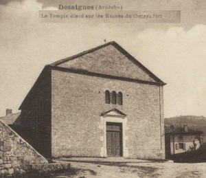 temple desaignes CPA château