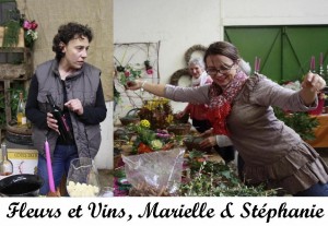 fleurs et vins , Marielle & Stephanie