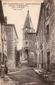 Lamastre - L'Eglise catholique (Alt. 410m.)