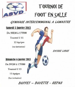 futsal 2013 ASDV vallée doux desaignes lamastre