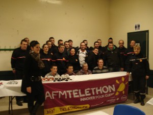 telethon 2012 Pompiers Desaignes