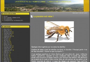 conférence abeille UTL Lamastre Vernoux 2013