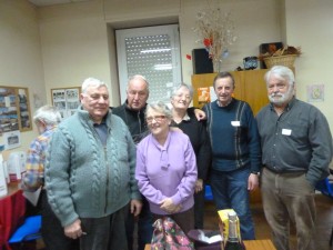 BELOTE UNRPA LAMASTRE FEVRIER 2013 M.Morand et P.Traversier G.et R. Roche A.Valor et E.Sarzier