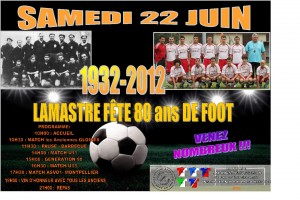 80 ans de foot à Lamastre 2013