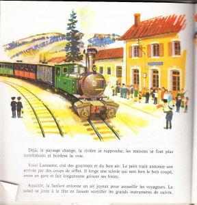 gare lamastre dessin