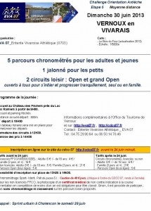 orientaion Vernoux 2013 JUIN
