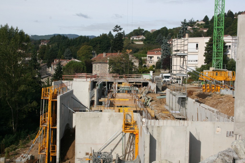 CHANTIER EHPAD HOPITAL lamastre vide sanitaire 09 2013