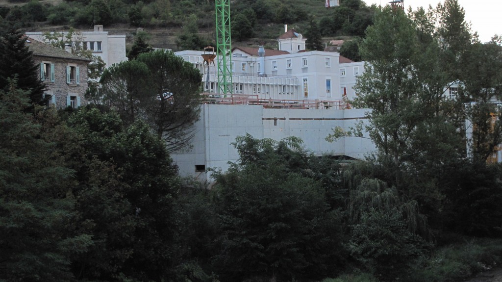 façade sud vide sanitaire EHPAD lamastre