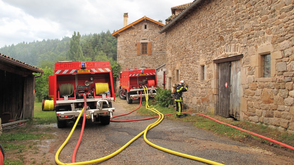 pompe incendie SDIS ardeche maisonseule