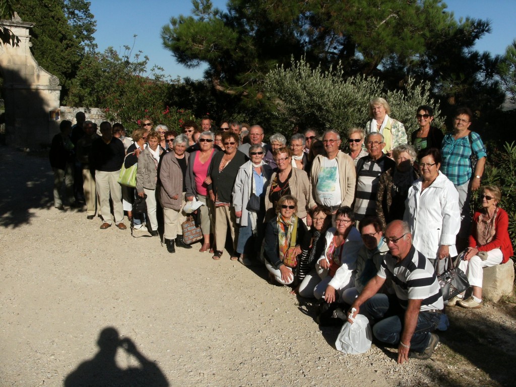 voyage baux Provence septembre 2013 UNRPA Lamastre