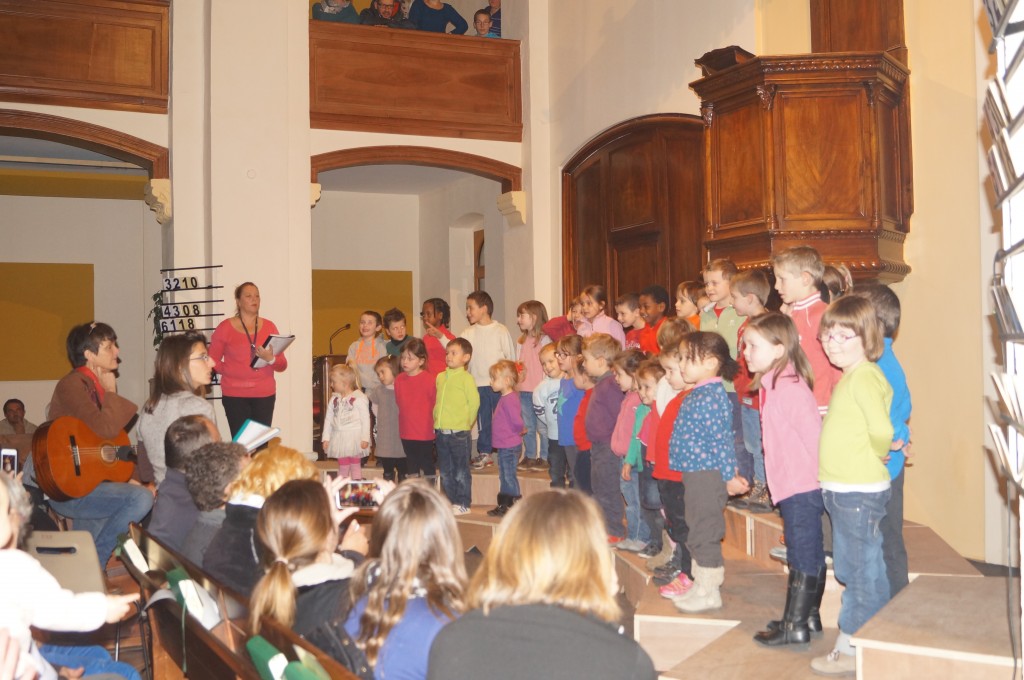 concert noel de l'écoleCharles de Foucauld