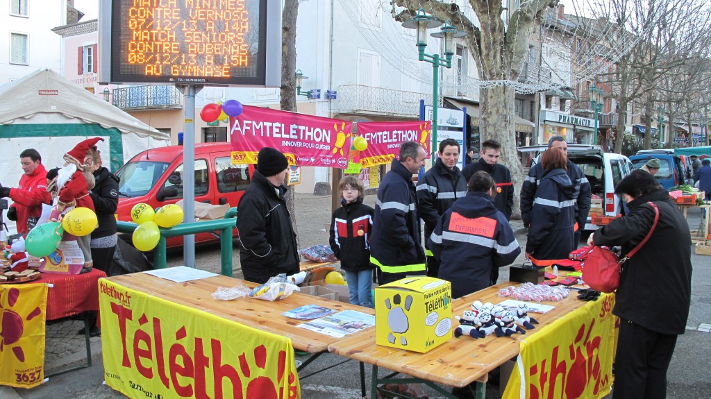 pompiers lamastre empurany telethon 2013