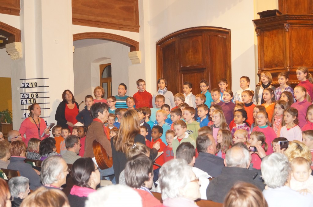 école Charles de Foucauld lamastre concert noel 2013