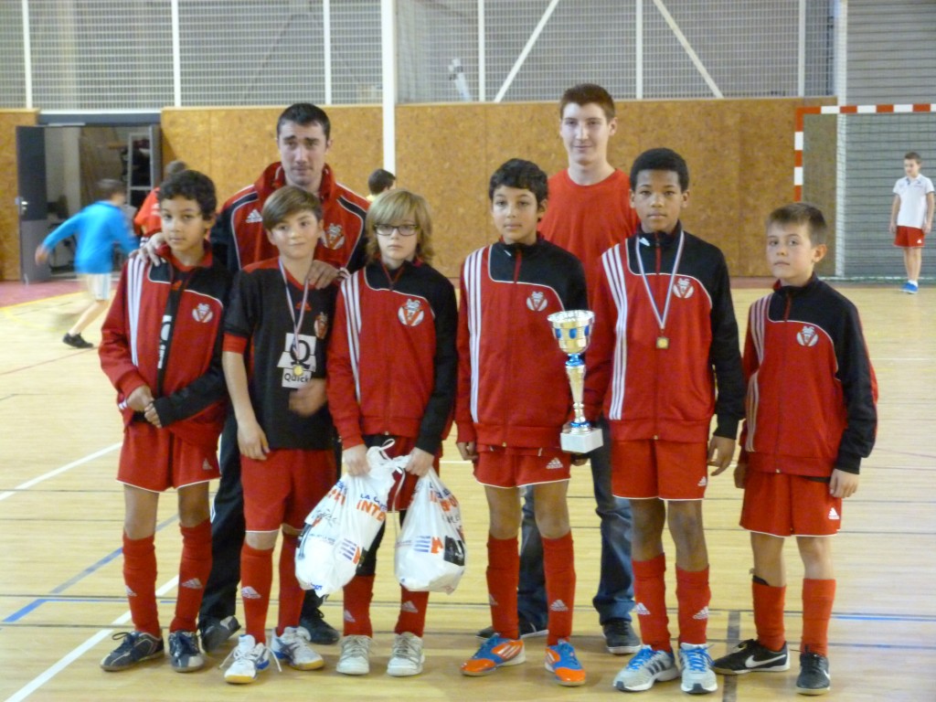 Finaliste AS Valence tournoi FUTSAL U13 ASVD lamastre desaignes