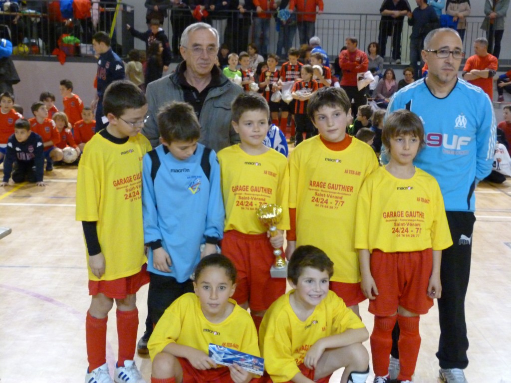 finaliste U 11 VER-SAU futsal ASVD