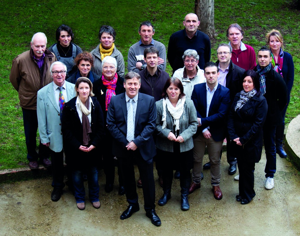 Equipe  municipale -2014 lamastre BOSC