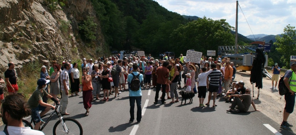 carrirer roffat route bloquée