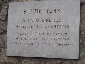 6 juin 1944 Lamastre gloire  resistants