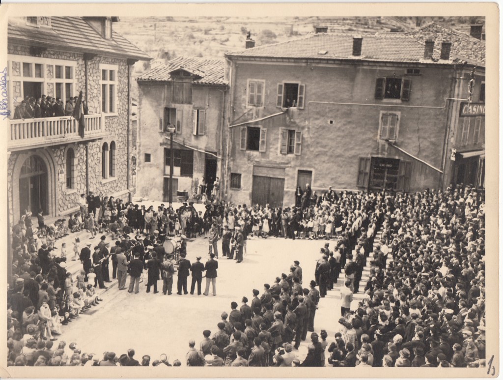 Prise d'armes lamastre 11 juin 1944  original