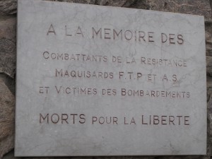 plaque mairie mémoire FTP AS