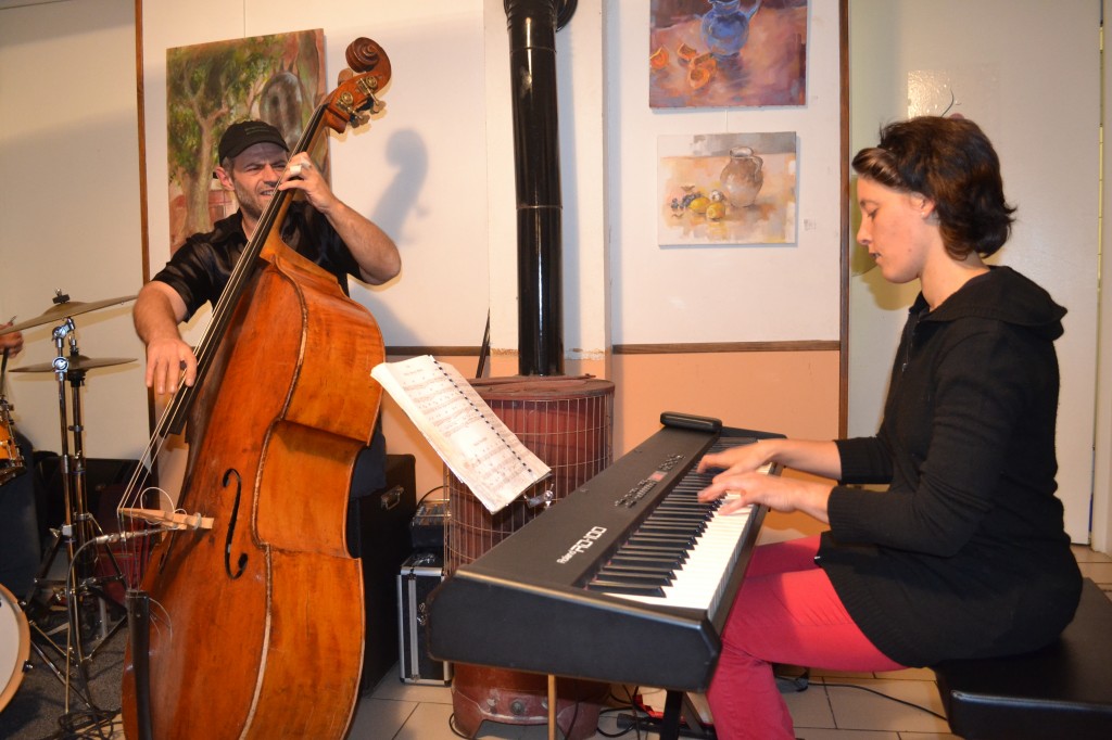 apéro  jazz Linda et François Gallix decembre marie café