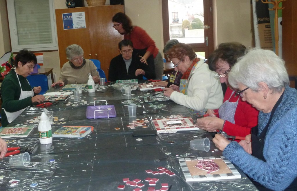 Atelier mosaique UNRPA Marlier 2