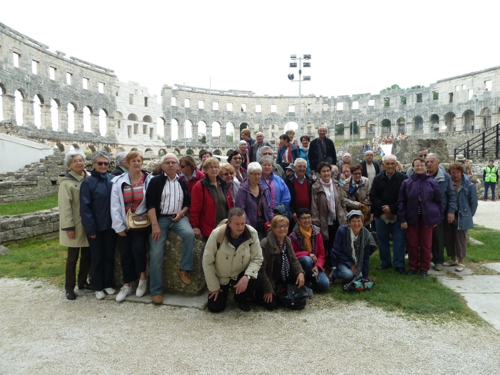 croatie pula Ensemble et solidaires UNRPA LAMASTRE.