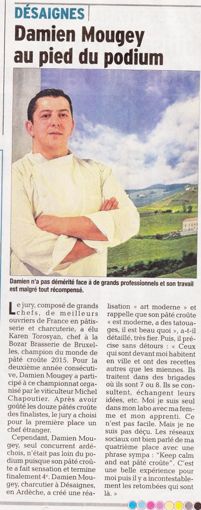 Damien mougey pate croute