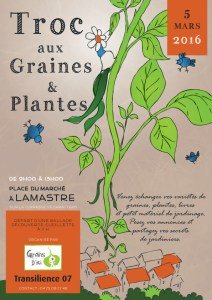 Troc graine et plante Lamastre 2016
