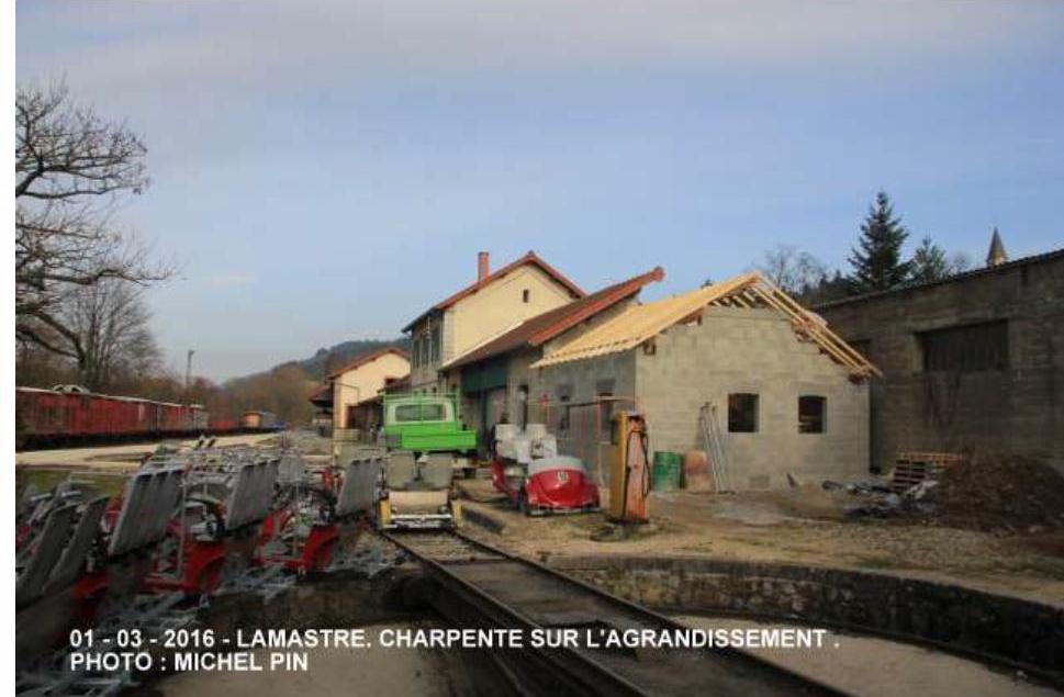 gare mastrou lamastre office tourisme travaux 2016