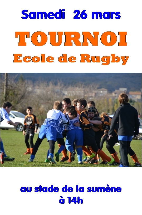 tournoi ecole rugby lamastre