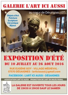 art d ici artistes locaux 2016