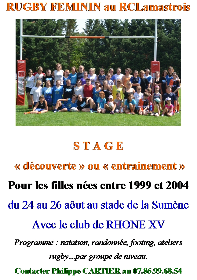 filles rugby club lamastre