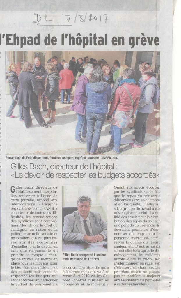 lamastre EHPAD directeur gillles bach