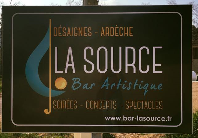 la source bar artistique desaignes