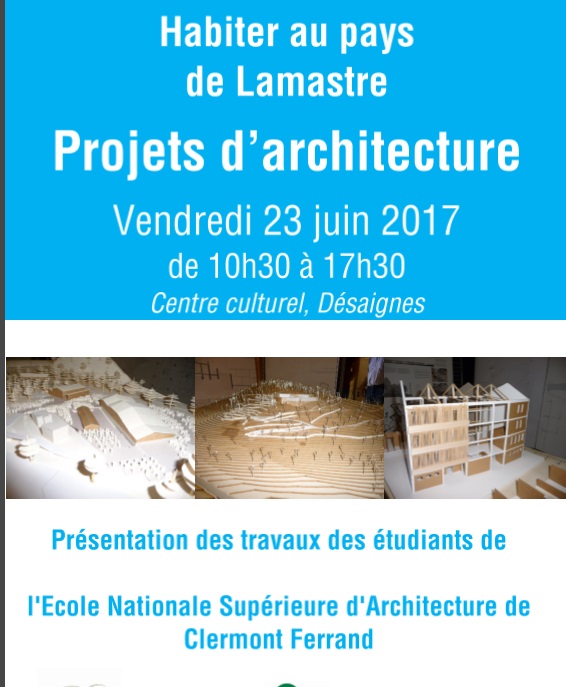 projet architecture pays de lamastre 2017