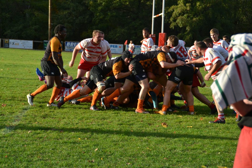 RUGBY lamastre saint rambert albon poussée