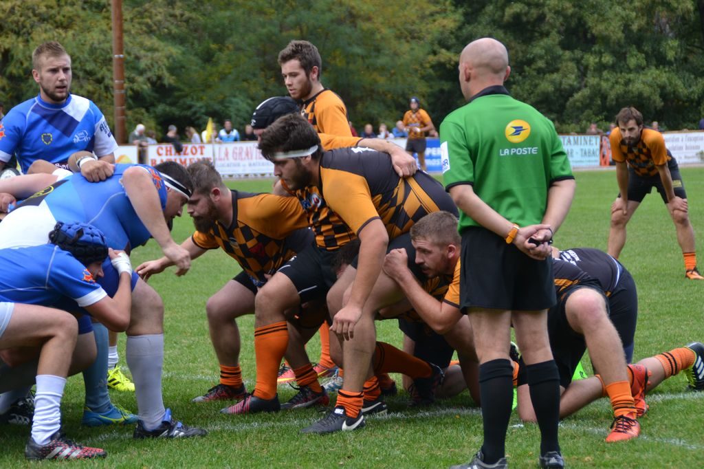 rugby lamastre annonay mélée