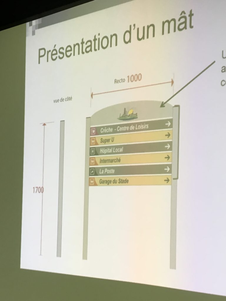 nouvelle signaletique lamastre
