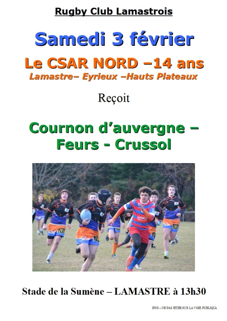 14 ans csar nord lamastre eyrieux auvergne