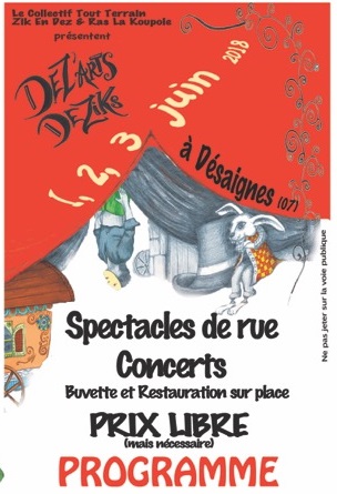 spectacle rue desaignes 2018